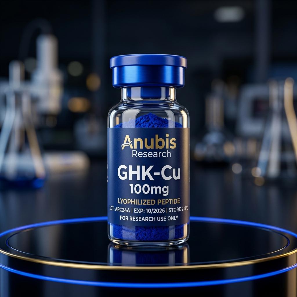 GHK-Cu 100 mg pharmaceutical grade packaging